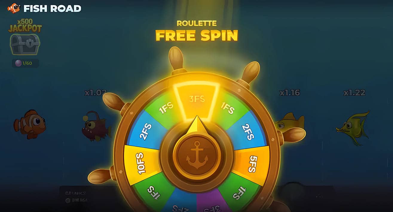 Fish Road Free Spins